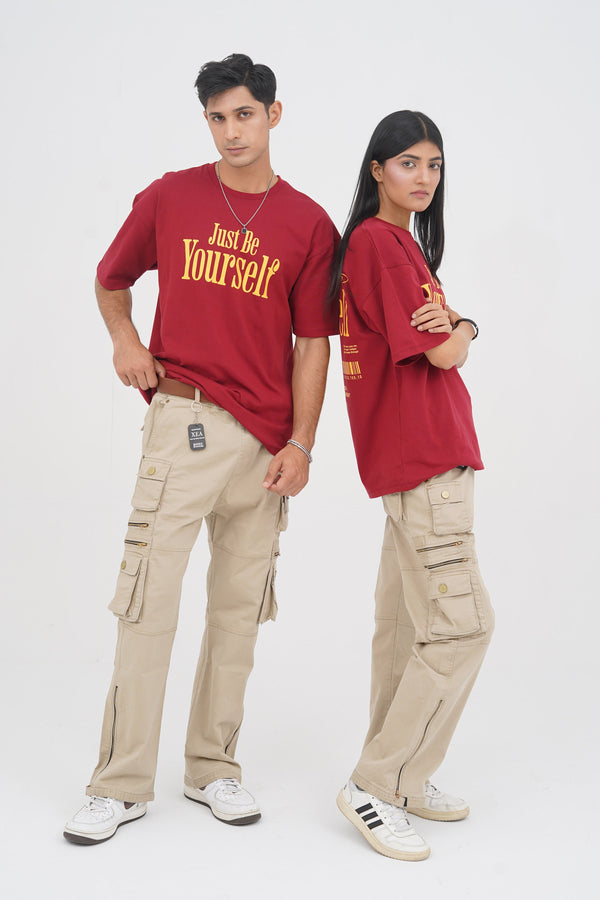 Streetwear Cargo Pants / Beige