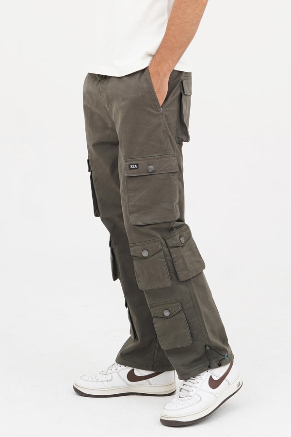 Streetwear Cargo Pants / Olive