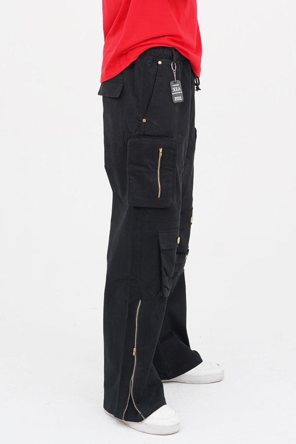 Streetwear Cargo Pants / Black